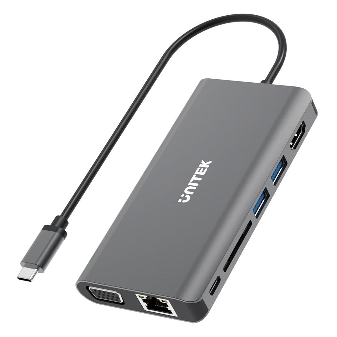 HUB 8-in-1 USB-C 3.1     PD 100W  D101