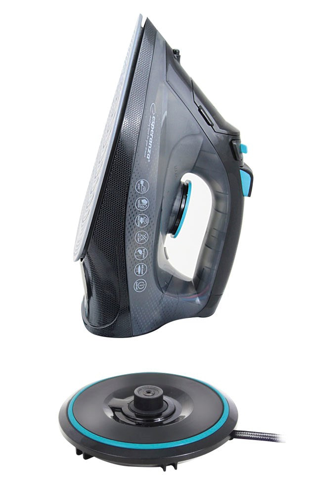 Esperanza EHI010 Steam iron Ceramic soleplate Grey  Black 2600 W