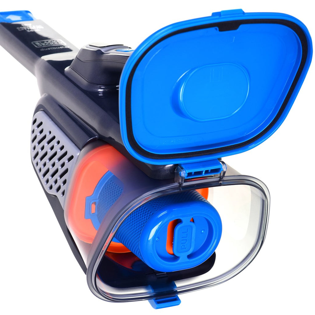 Black & Decker Handheld Vacuum Bagless BHHV520BF Black Blue Silver