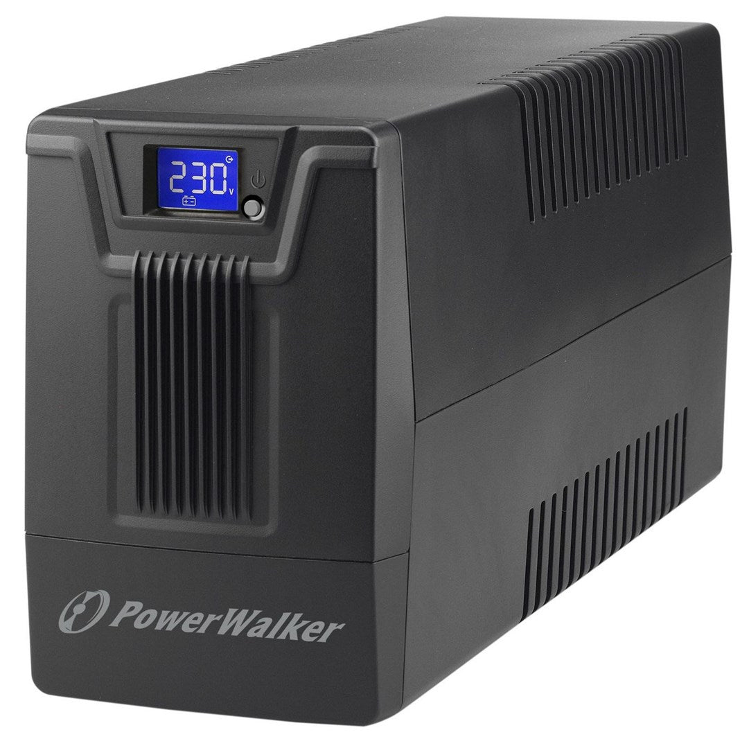 Bluewalker PowerWalker VI 800 SCL - UPS - 800 VA - 480 Watt - 9 Ah - USB - 2 Output Ports - Model: