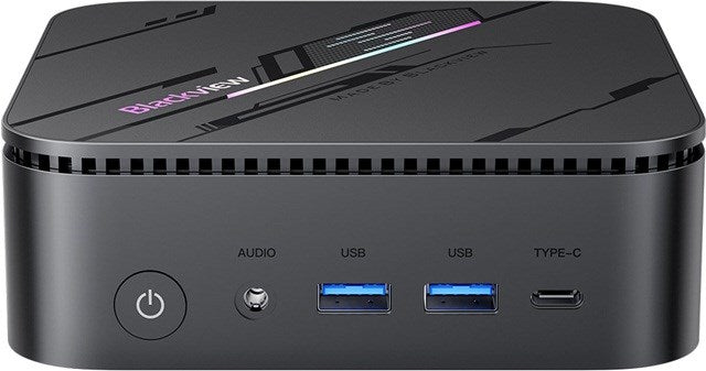 Blackview MP100 Pro I5-12450H 16GB 1TB Windows 11 Pro Black W11