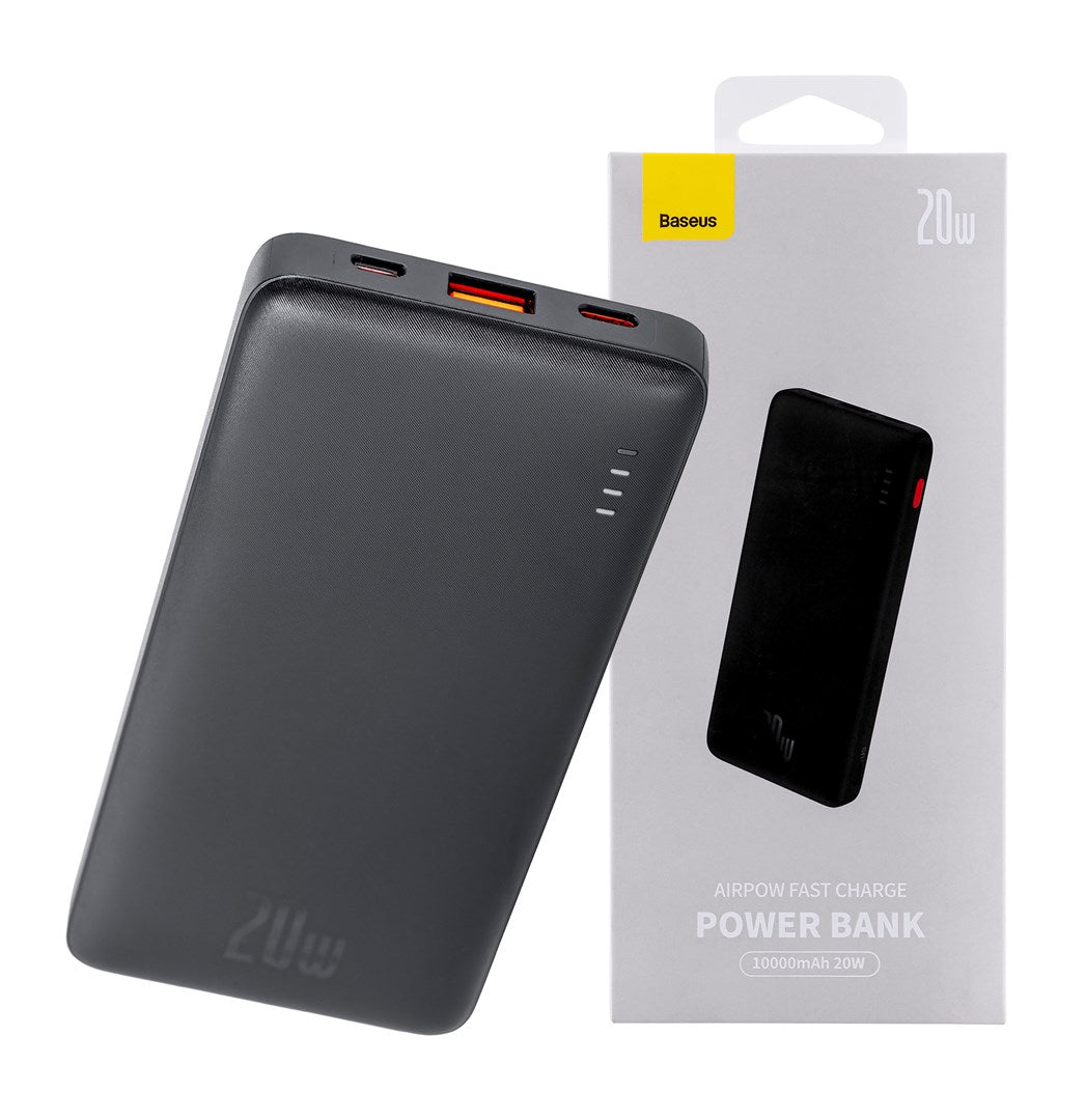 Baseus Airpow Power Bank 10000mAh Black
