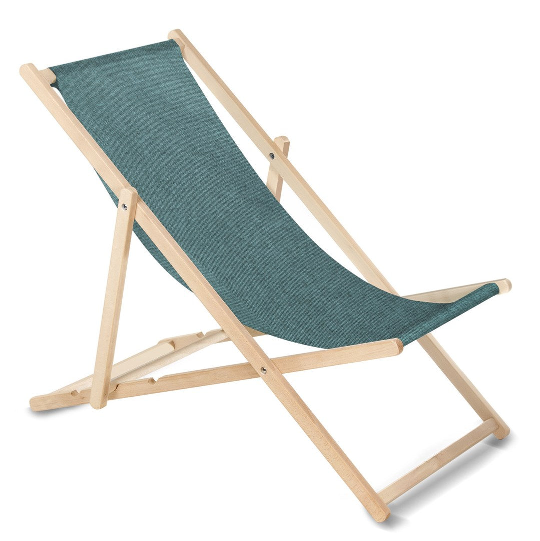 GreenBlue GB183M Turquoise Beech Deckchair
