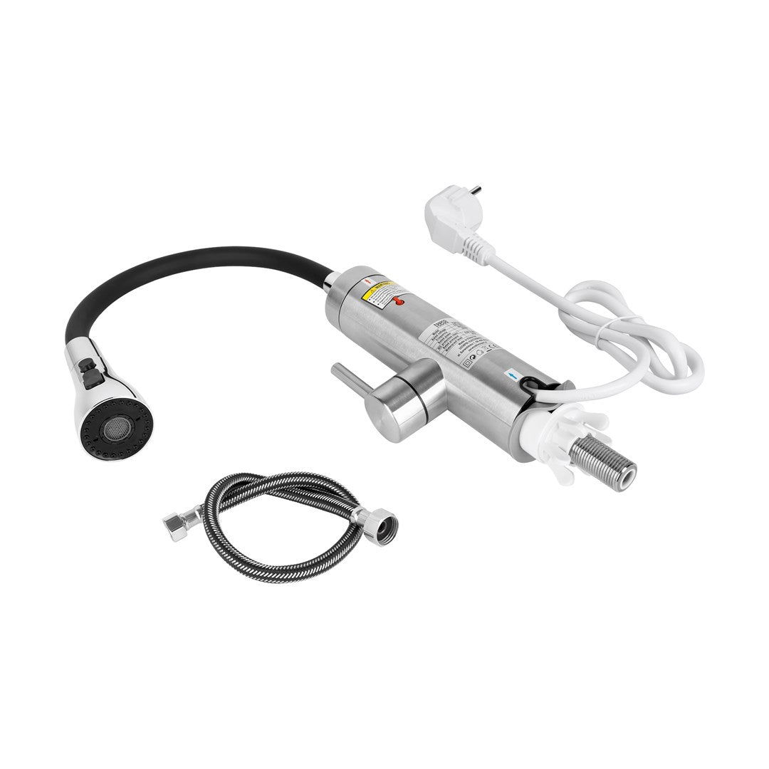 Teesa Instantaneous Water Heater with Flexible Spout TSA4107 Metal