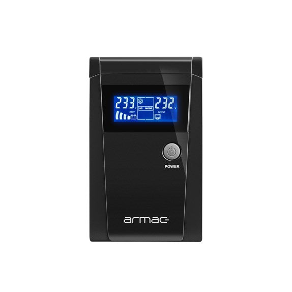 Armac UPS Uninterruptible Power Supply Office 850VA LCD O/850F/LCD
