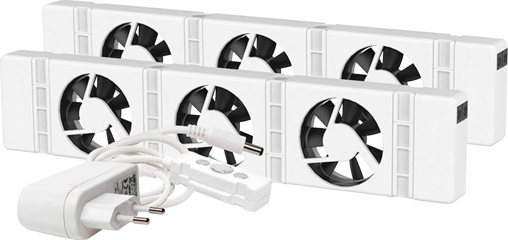 SpeedComfort Duo Set White Fan for Heaters