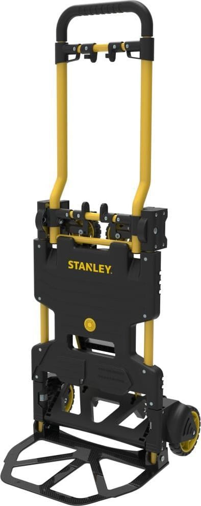 Stanley Folding Transport Cart - Up to 70/137 KG - Yellow/Black