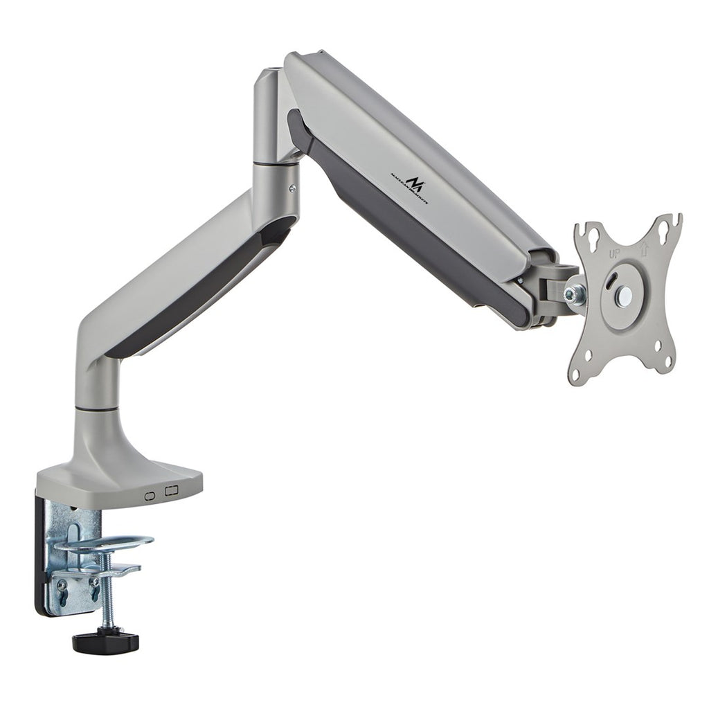Maclean Double Arm Monitor Mount - 17-45" Screens - 16 kg Capacity - Model 383225