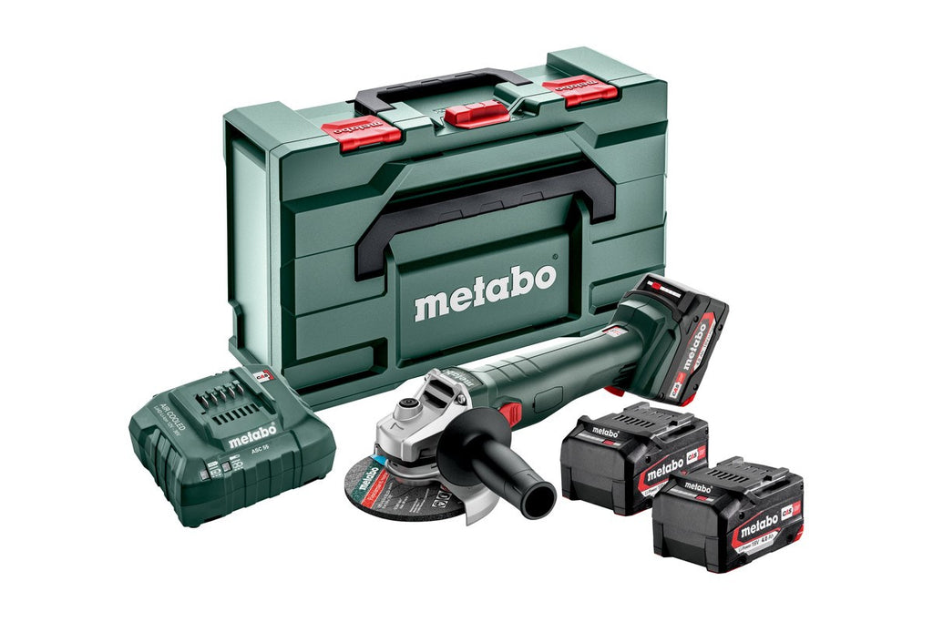 Metabo Angle Grinder with Powerful Motor and Slim Design 18V
