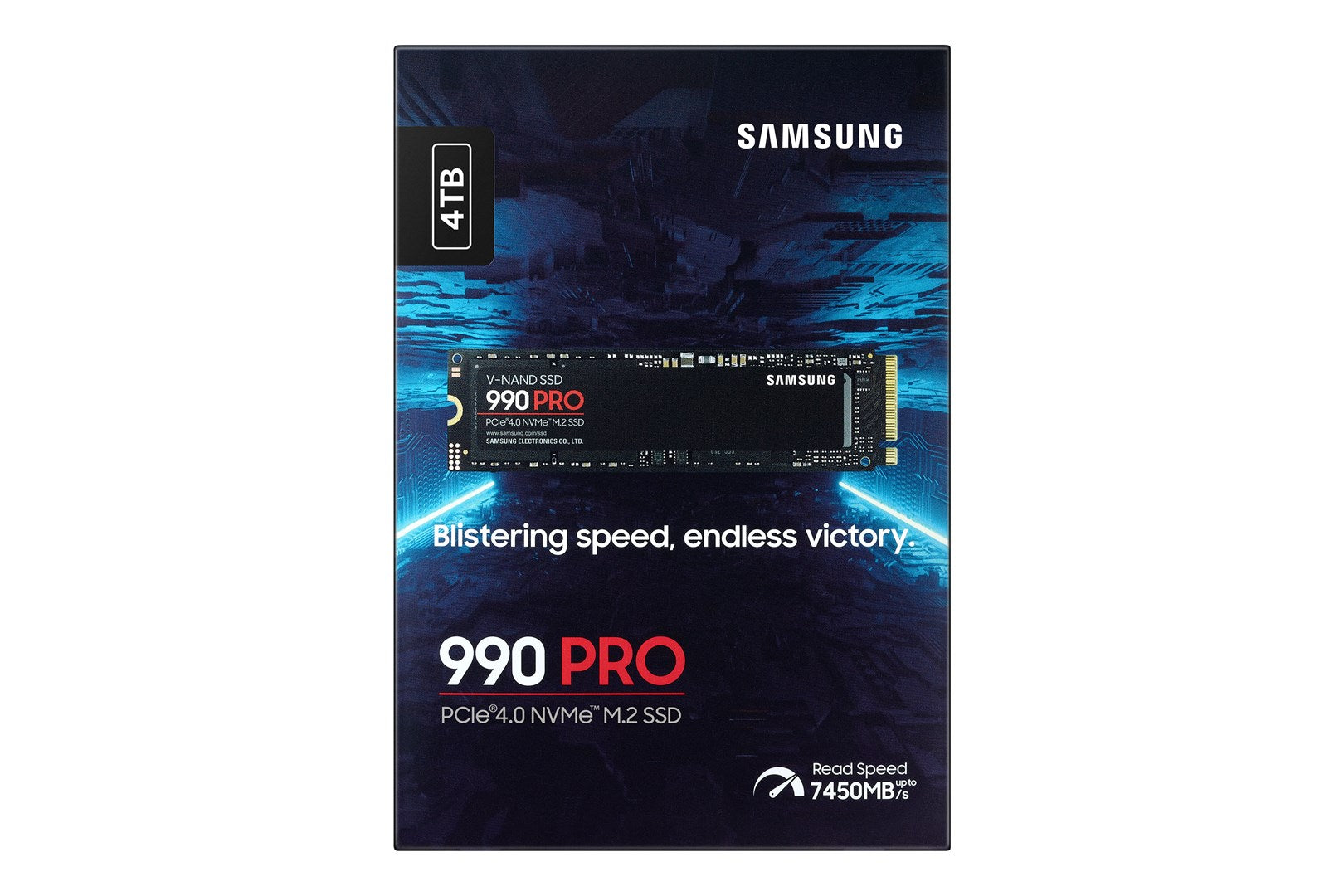 Samsung 990 PRO 4 TB M.2 PCIe 4.0 NVMe V-NAND MLC SSD