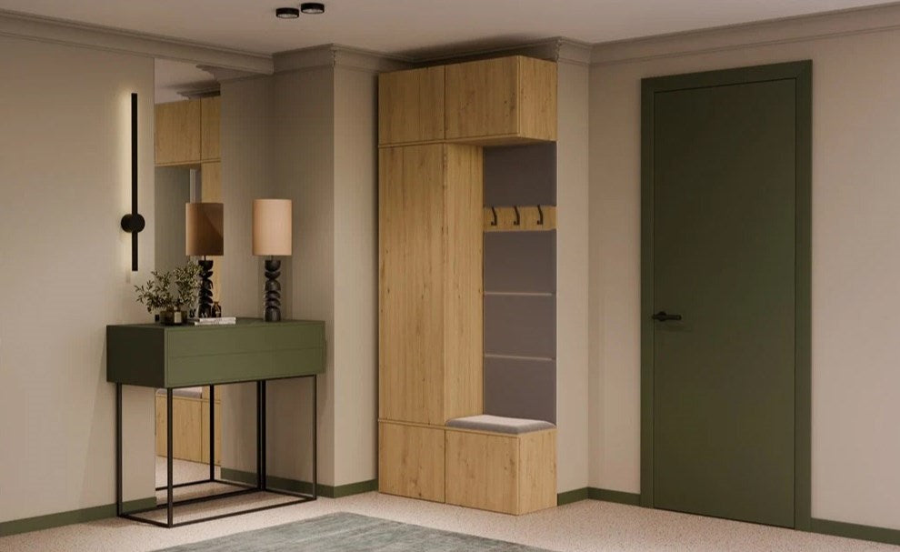 HAGA II 1SZ1W Wardrobe – Artisan Oak