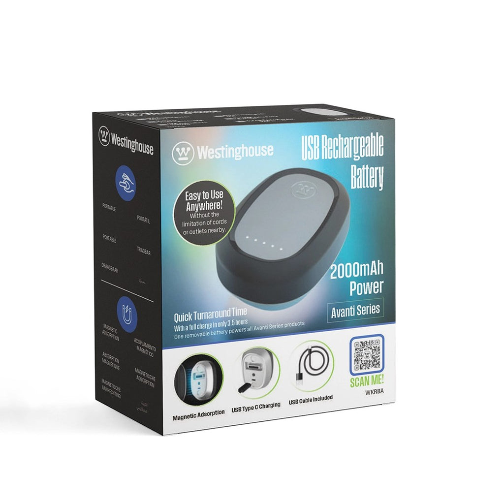 Westinghouse USB Rechargeable Battery 2 Ah WKRBA