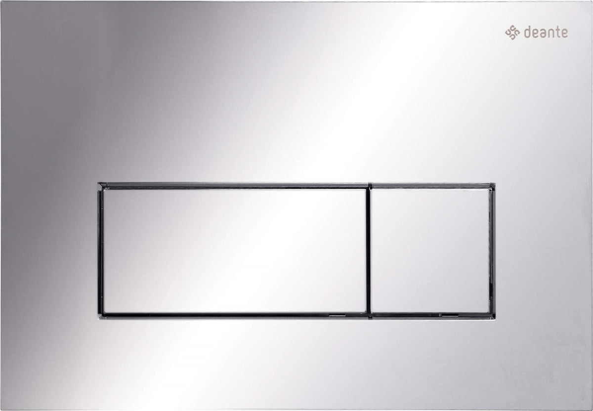 Deante Flush Plate for Concealed Frames Slim Glossy Chrome