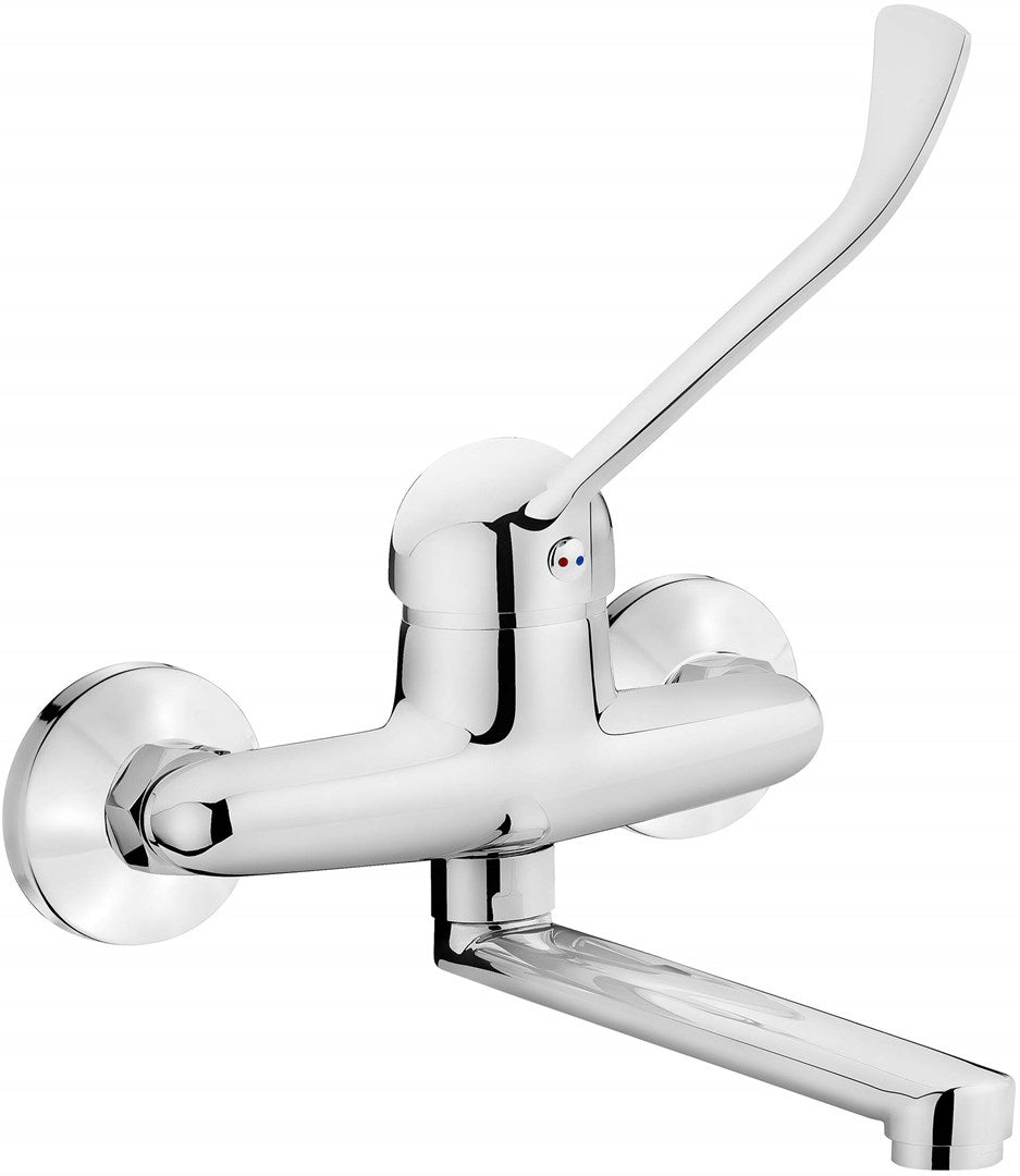 Deante Wall-Mounted Washbasin Mixer Single-Lever Chrome BOJ 050C