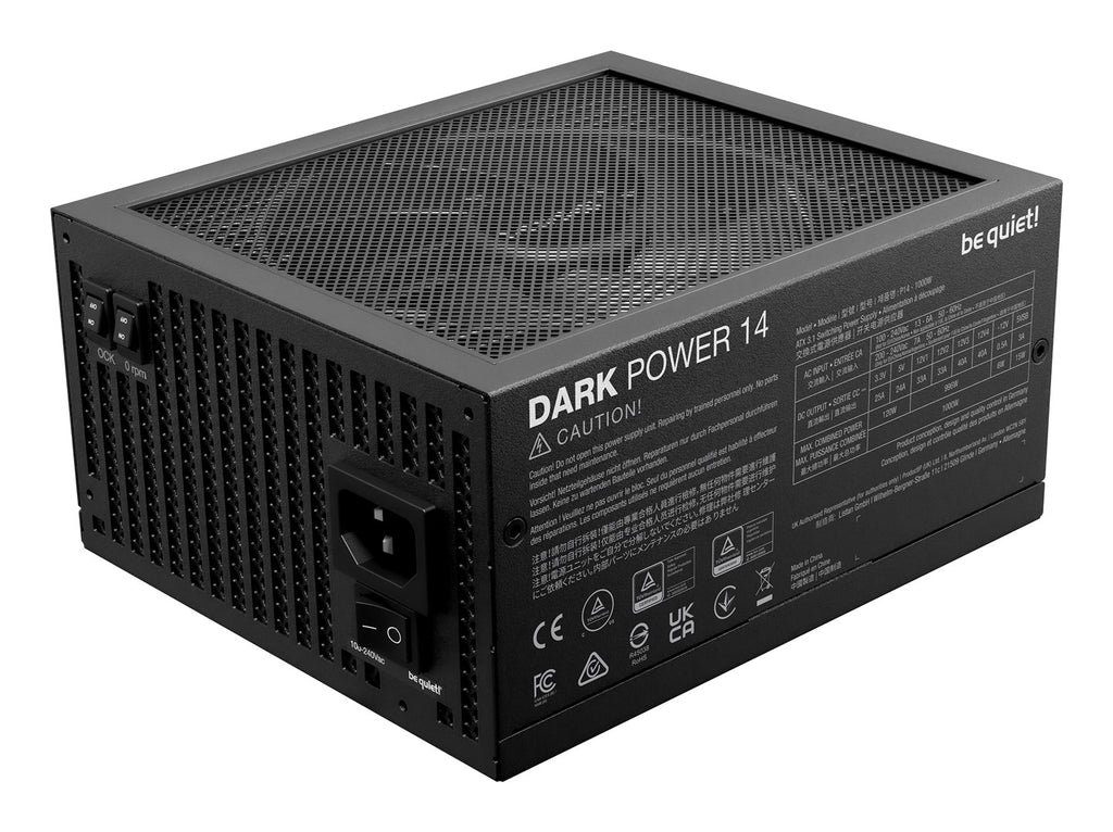 Be Quiet! DARK Power 14 1000W PSU - ATX 3.1 - 1x 12-Pin High Power GPU - 4x PCIe Cables (BP020EU)