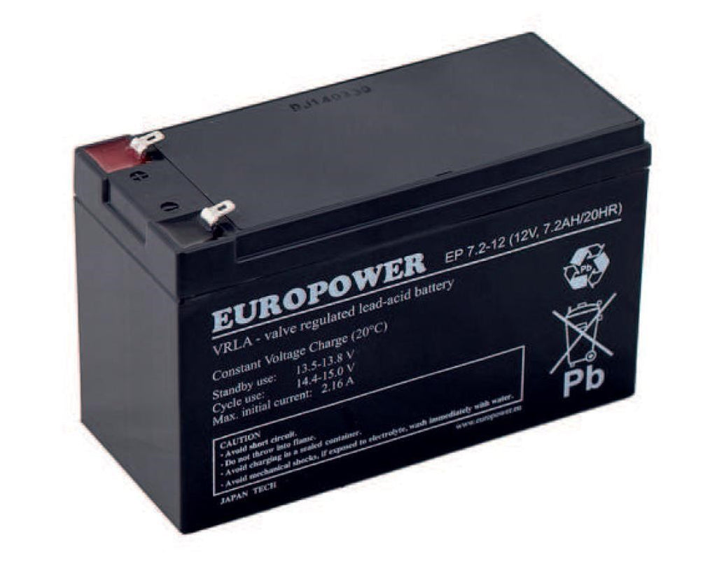 Ever Battery VRLA AGM 7.2 Ah 12 V EP 7,2-12 T2