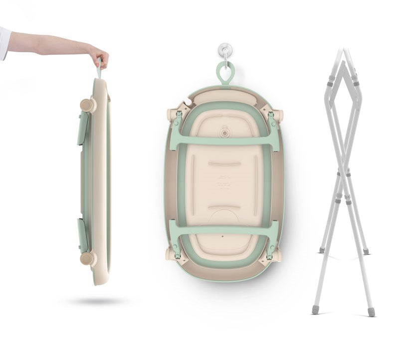 LUCY Stand Foldable Baby Bath with Frame
