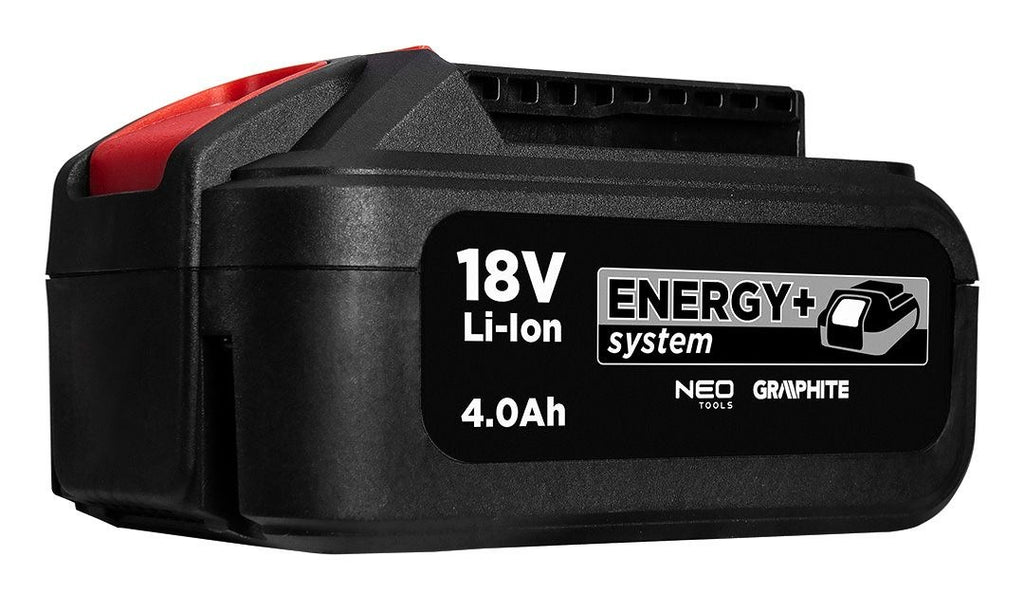 GRAPHITE Energy+ Set 2x 4Ah Batteries with Dual Charger 18V T 58GE134