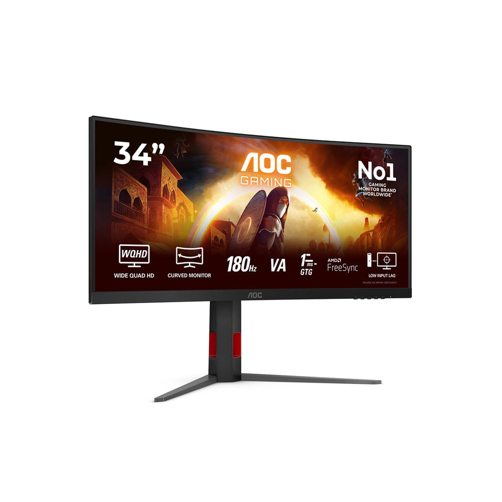 Monitor AOC CU34G4 34  3440x1440 180Hz 1ms VA