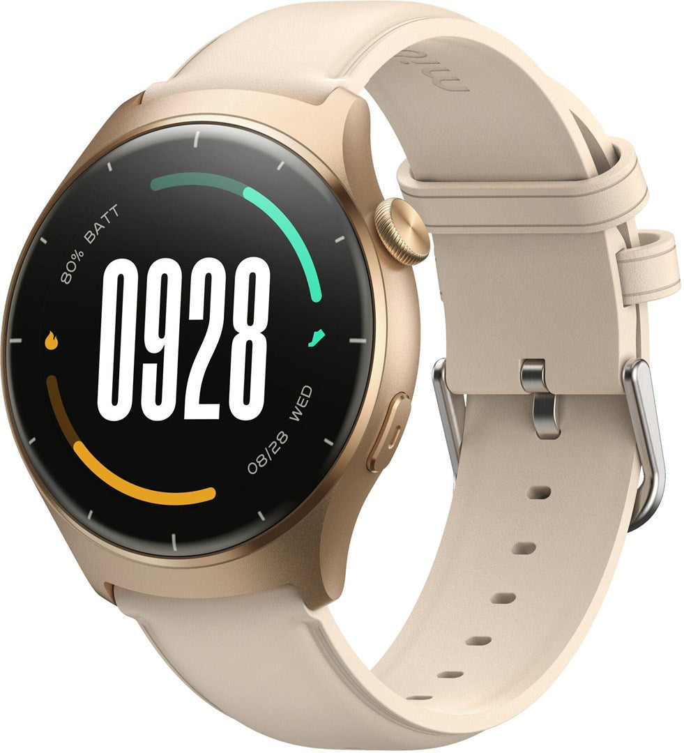 Mibro Lite 3 Smartwatch (Light Gold) 1.3" AMOLED, Bluetooth Calls, 12 Days Battery Life
