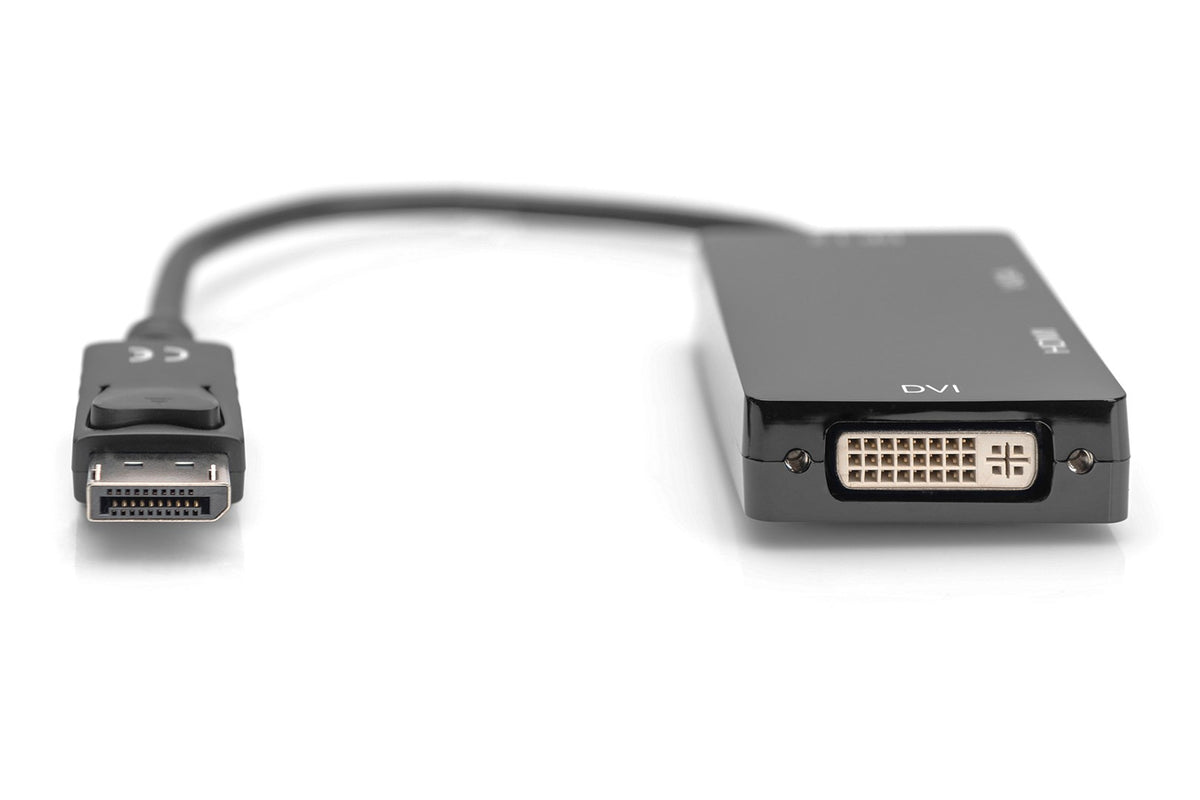 DIGITUS DisplayPort 3in1 Adapter/ Converter | Model AK-340418-002-S