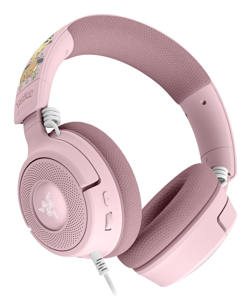 Razer Kraken V4 X – Pikachu & Eevee Edition Headset Wired Head-band Gaming USB Type-C / USB Type-A Pink