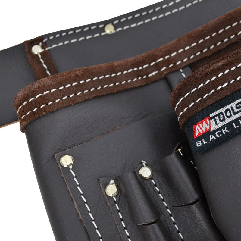 AWTOOLS Tool Belt 1000 g 130 mm x 360 mm x 280 mm Model AW30617BL