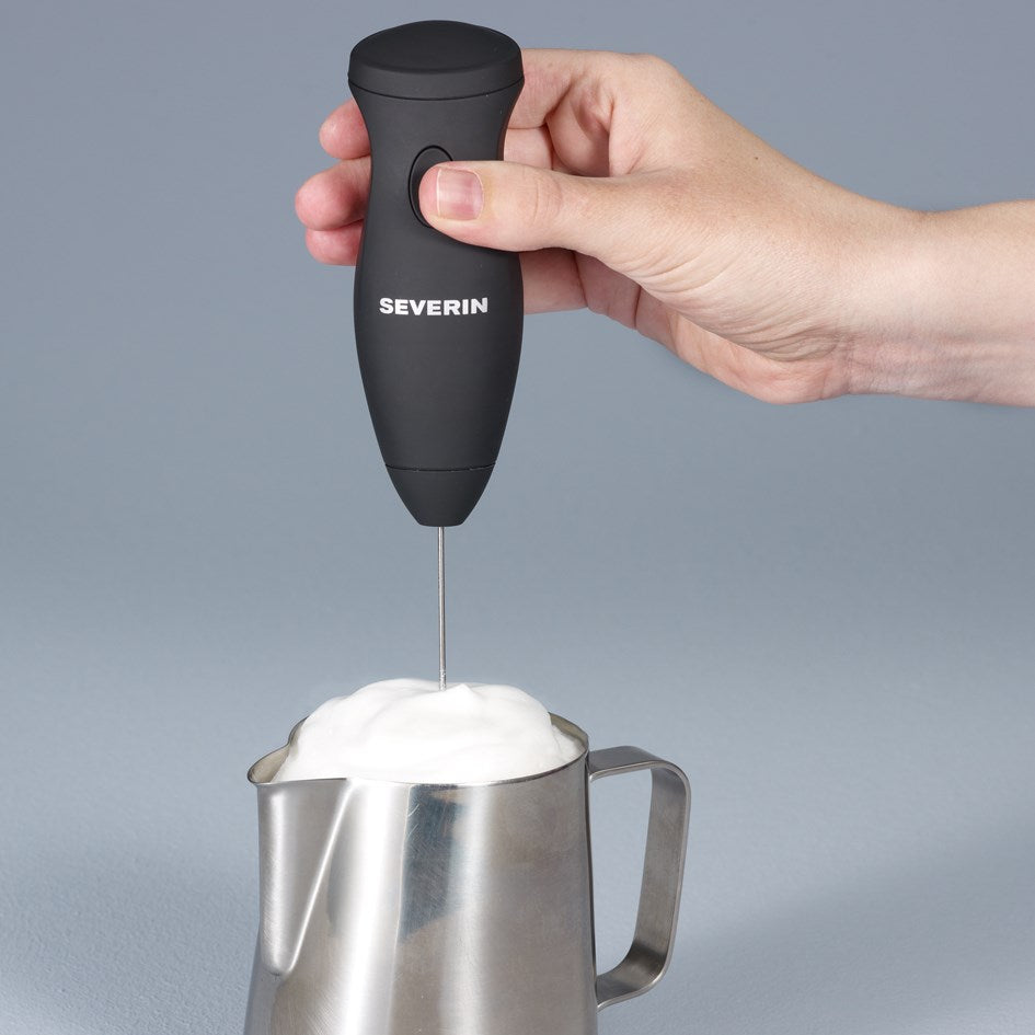 SEVERIN Milk Frother SM3590 - Cordless - Smooth Milk Foam - Black