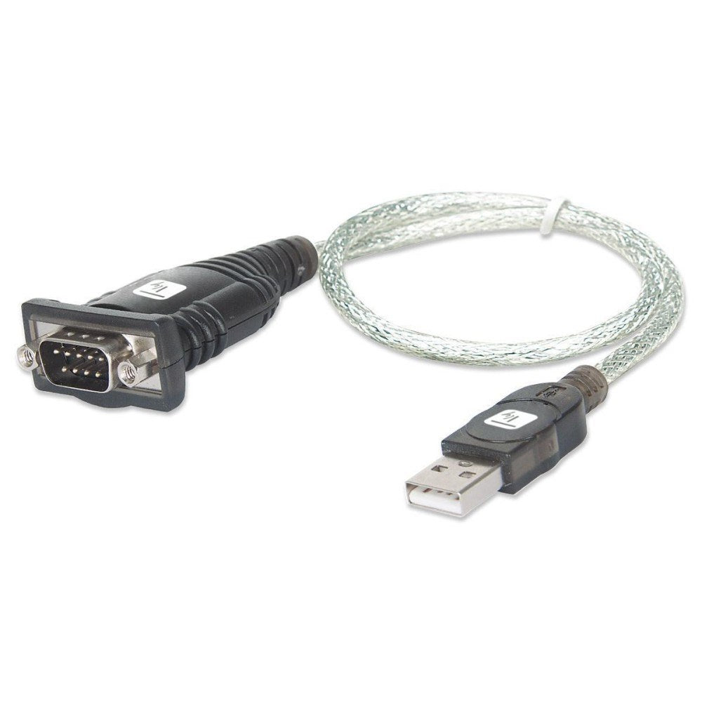 Techly USB to Serial Adapter Converter IDATA USB-SER-2T