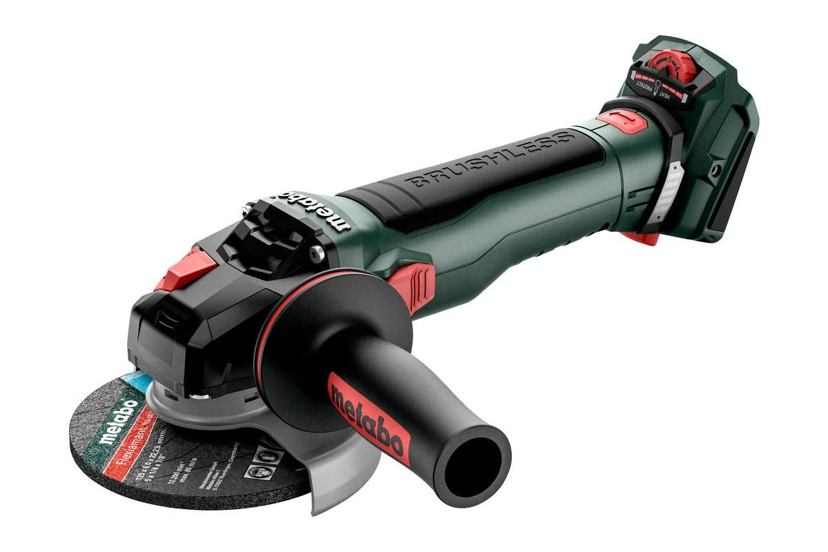 METABO Cordless Angle Grinder 18V 125 mm WVB 18 LT BL 11-125 Quick