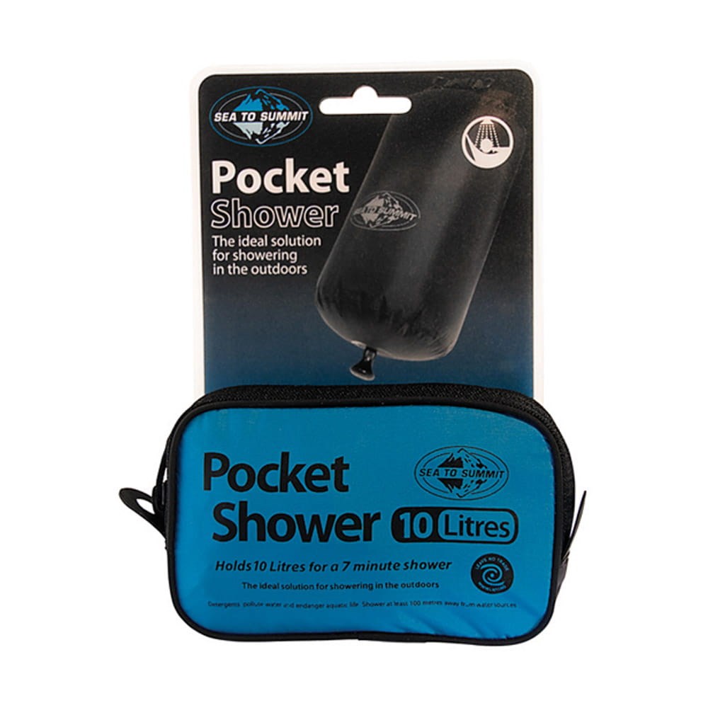 Pocket Shower SEA TO SUMMIT - 10 L Capacity - Waterproof Nylon - Black