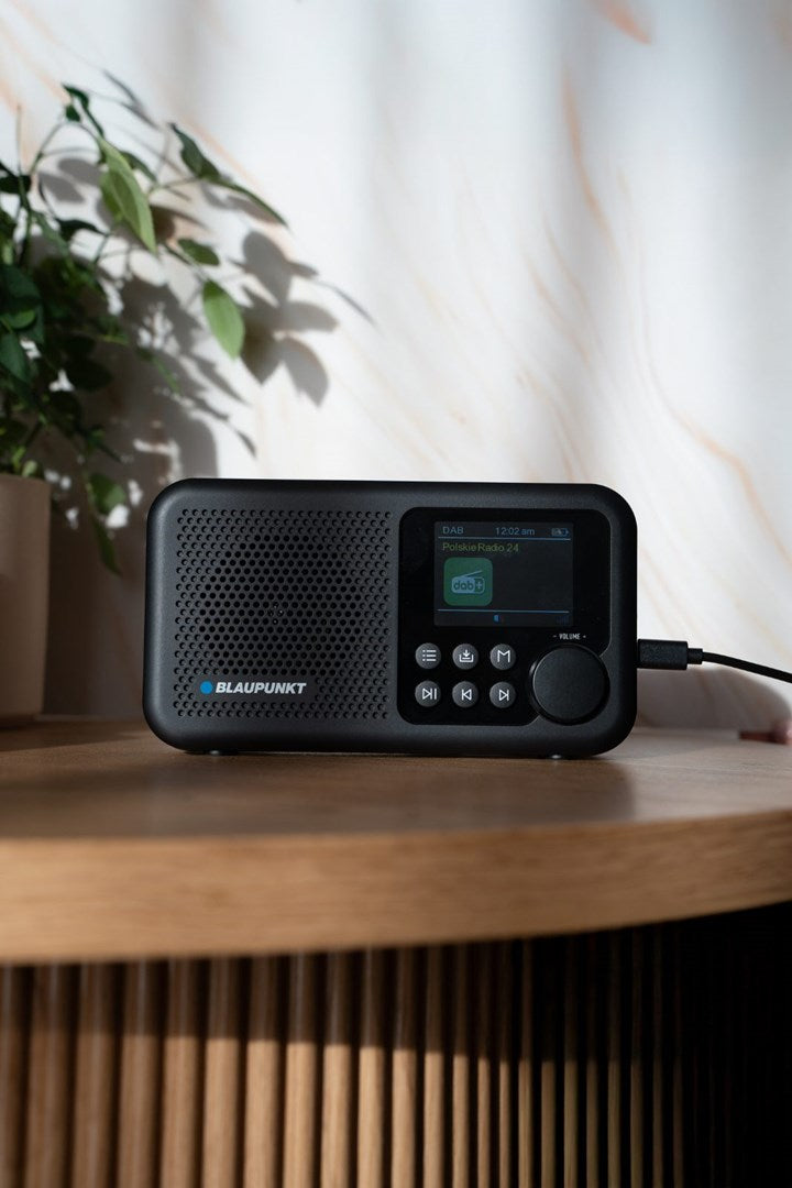 Blaupunkt DR8BK Portable Radio Black DAB+ Bluetooth 2W RMS