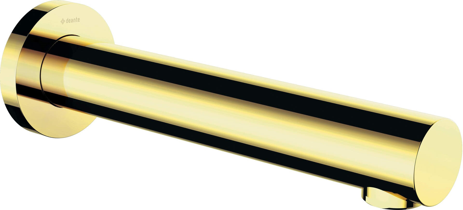 Deante Bath Spout 200mm Brass Gold Cascada