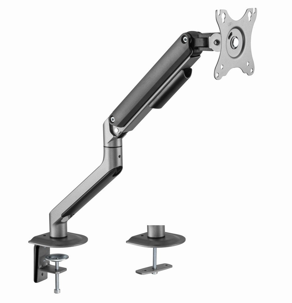 Gembird MA-DA1-05 Desk Mounted Adjustable Monitor Arm 17”-32” up to 9 kg Space Grey