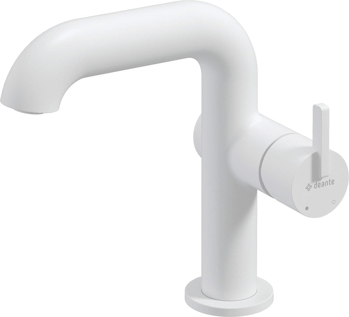 Deante Washbasin Mixer with Rectangular Spout Brass Eco-Friendly Design