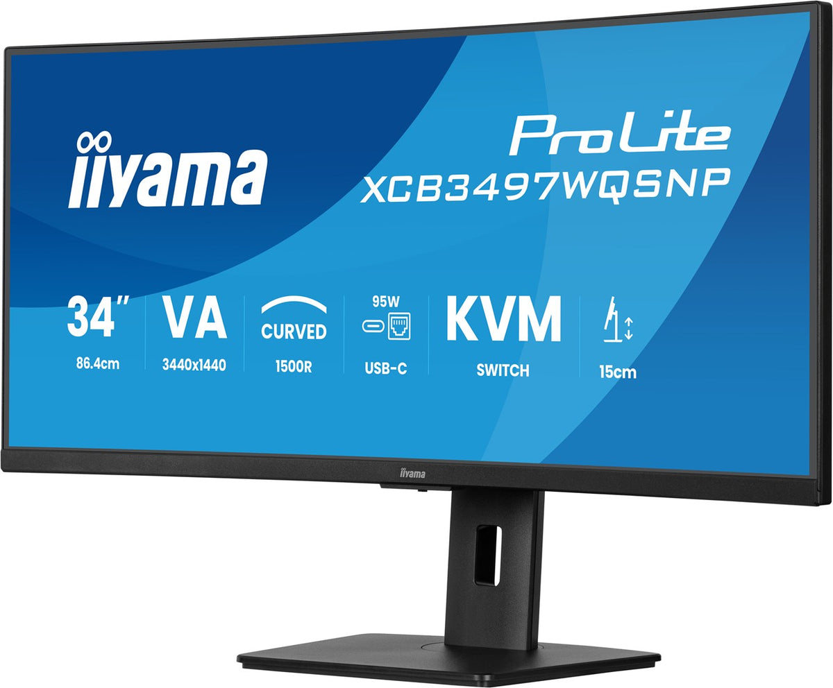 IIYAMA LCD Monitor 34 inch UltraWide Quad HD 3440 x 1440 527242