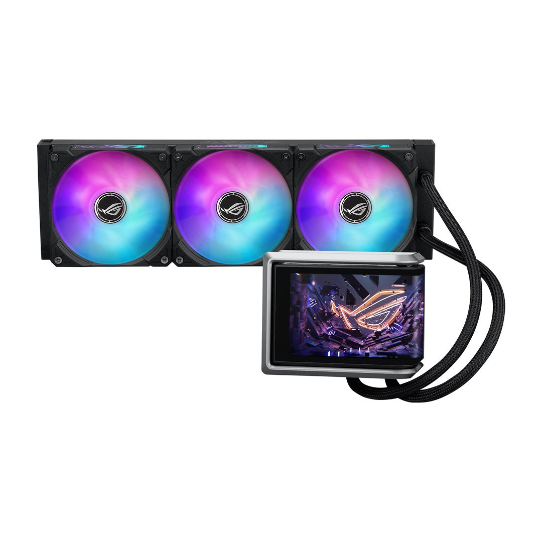 ASUS ROG RYUO IV 360 ARGB Cooler with 6.67-inch AMOLED Display
