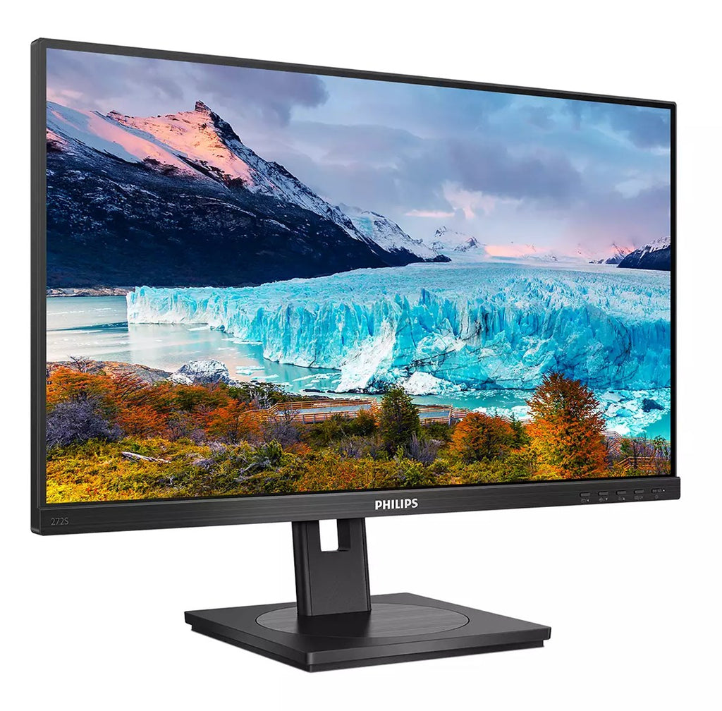 Philips Computer Monitor 27 inch Full HD 1920 x 1080 4 ms Black 272S1M/00