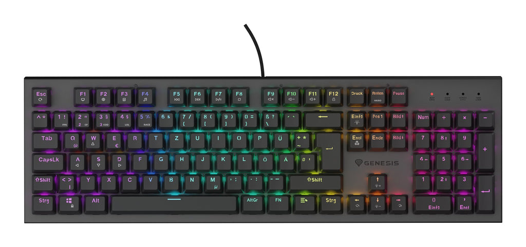 Genesis Gaming Keyboard THOR 303 Brown Wired (DE) (NKG-2178)