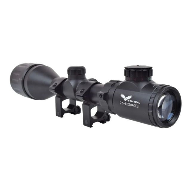 JS-Tactical 2.5-10x50 Mil-Dot Rifle Scope 22 mm Rail