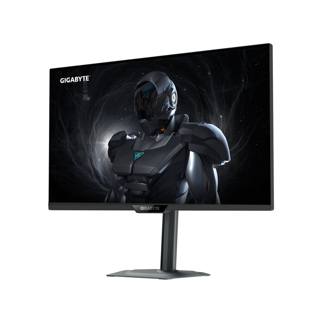 GIGABYTE G27UP 27” 4K UHD Gaming Monitor - Dual Mode (4K 160Hz or FHD 320Hz)  3840 x 2160  1ms  400 cd/m2  FreeSync Premium  HDR10  HDMI 2.1  Displayport 1.4