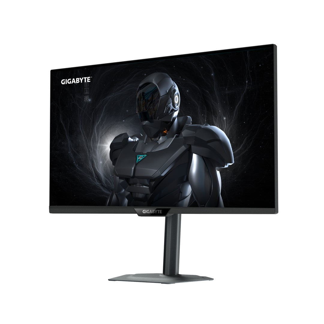 GIGABYTE G27UP 27” 4K UHD Gaming Monitor - Dual Mode (4K 160Hz or FHD 320Hz)  3840 x 2160  1ms  400 cd/m2  FreeSync Premium  HDR10  HDMI 2.1  Displayport 1.4