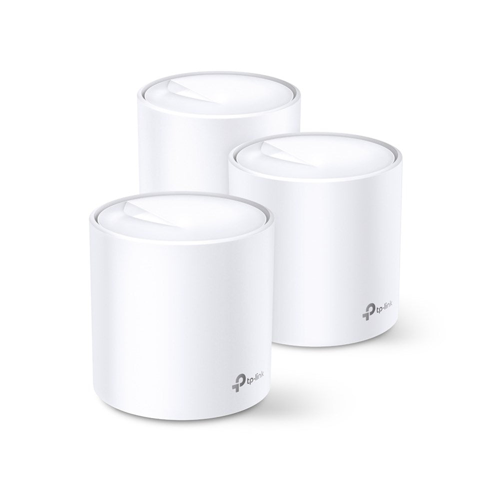 TP-LINK Whole Home Mesh Wi-Fi 6 System Deco X20 (3-Pack) - 1775 Mbit/s