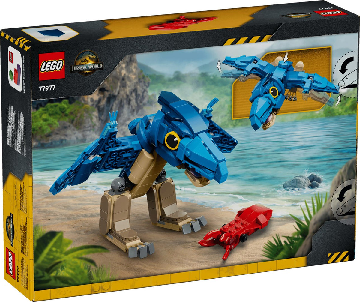 LEGO JURASSIC WORLD Baby Dinosaur Pteranodon Building Set 373 Elements Ages 7+ Model 77977