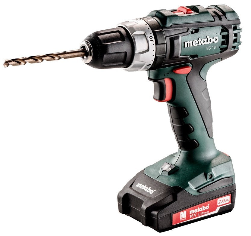 Metabo BS 18 L Cordless Drill 1800 RPM Keyless 1.6 kg