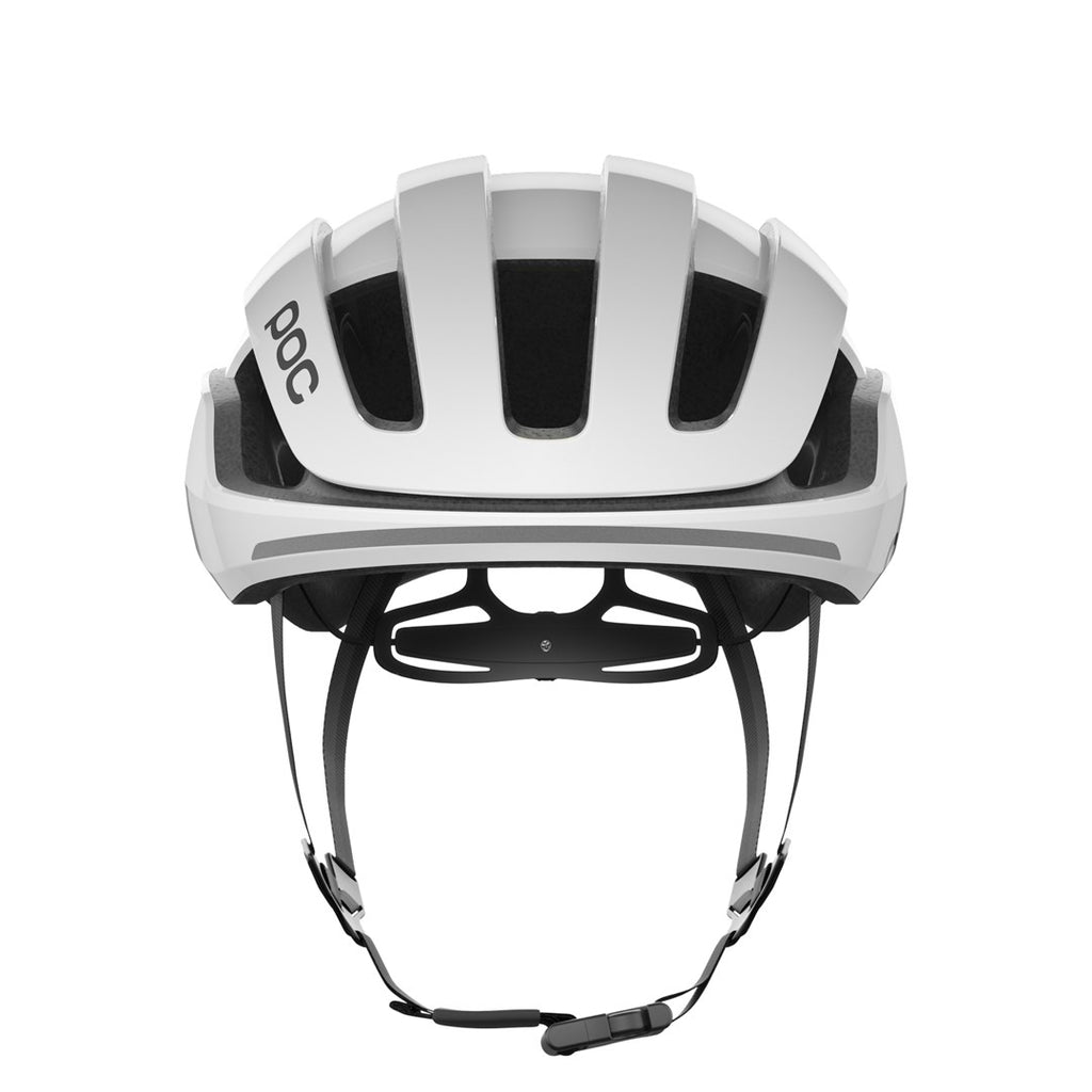 POC PC108751126MED1 Helmet for Mountain Biking, White and Fluorescent Orange, Size M 54-59 cm