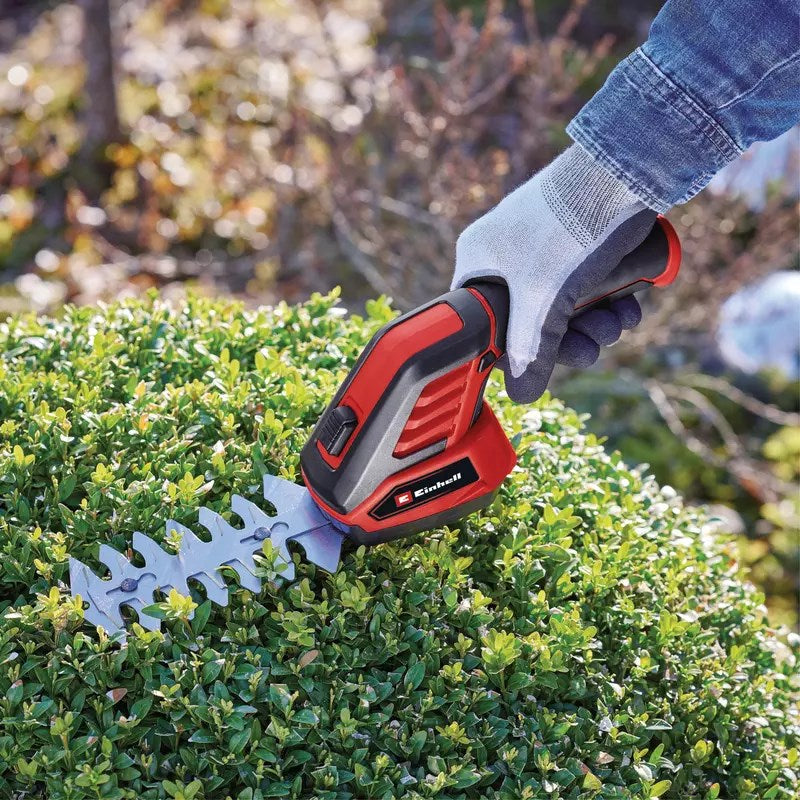 Einhell GC-CG 3 6/70 Li Cordless Grass Shear 7 cm 3.6 V Lithium-Ion (Li-Ion) Aluminium Black Red