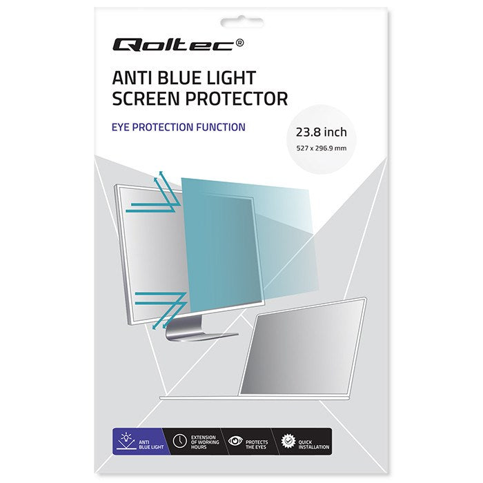 Qoltec Blue Light Filter for 23.8 inch Monitor 51075
