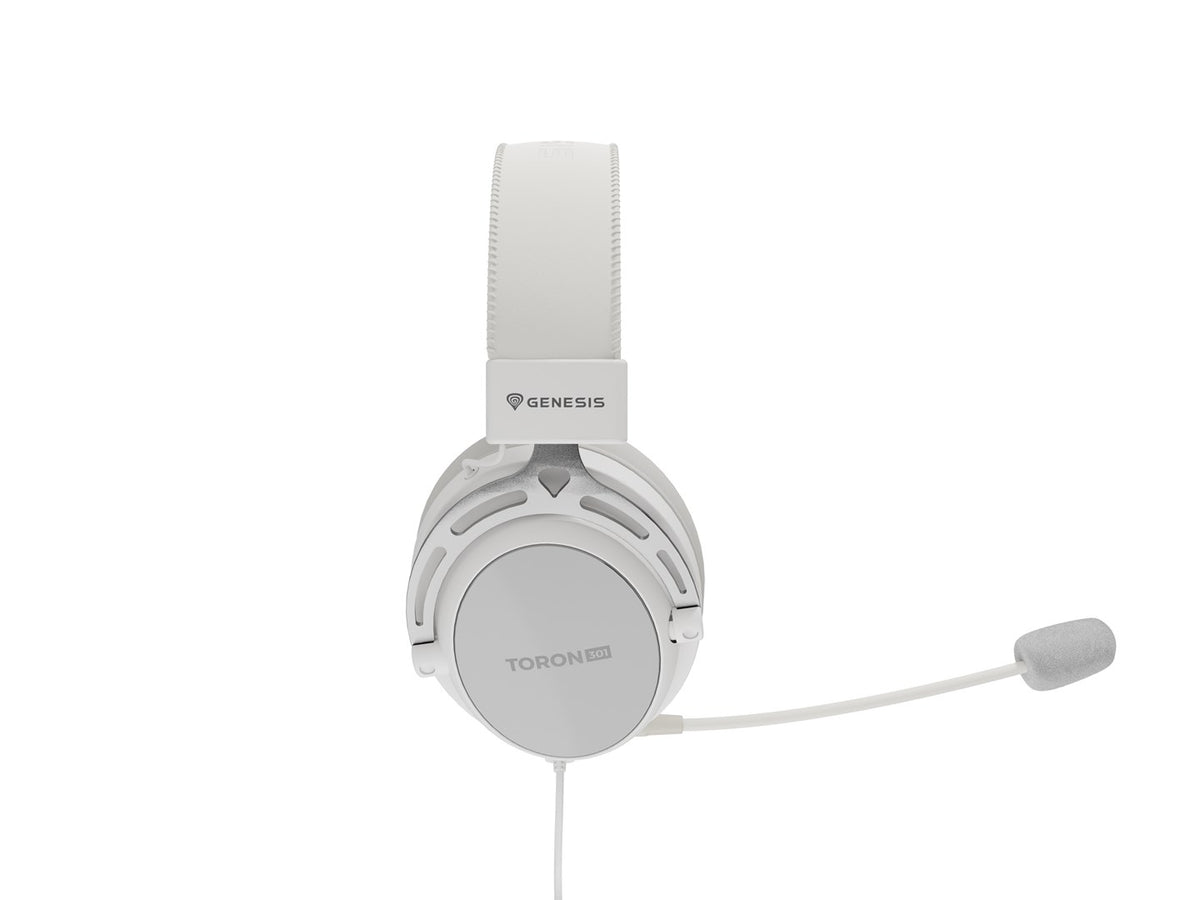 GENESIS Toron 301 Headset Wired Head-band Gaming White