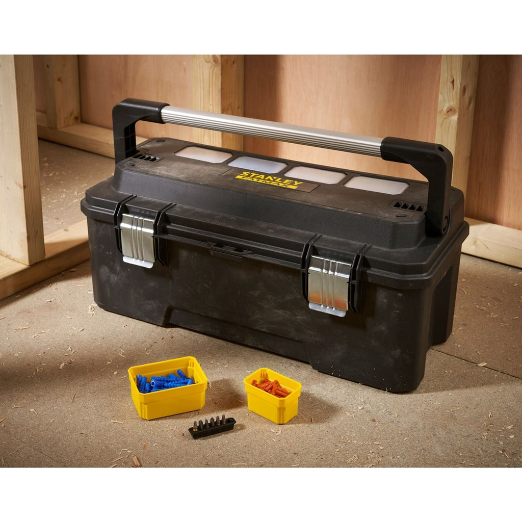 Stanley FMST1-75791 small parts/tool box Metal  Plastic Black